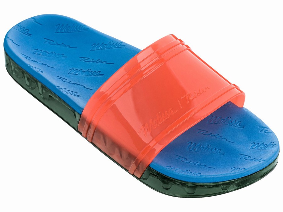 Chanclas De Baño Melissa Rider Contrast Mujer - Naranjas - Argentina PMS-870346